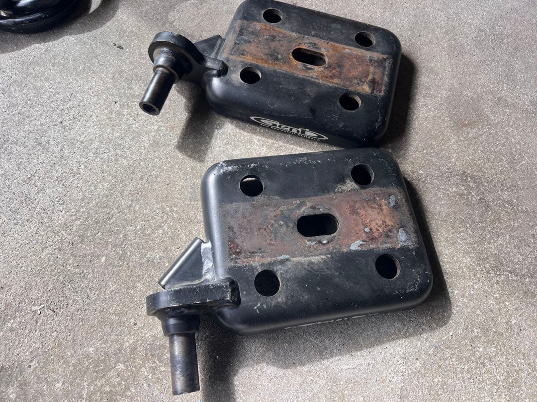 玄武4インチ　玄武ダウンアシストブラケット Uボルト　ナット　ハイエース200系