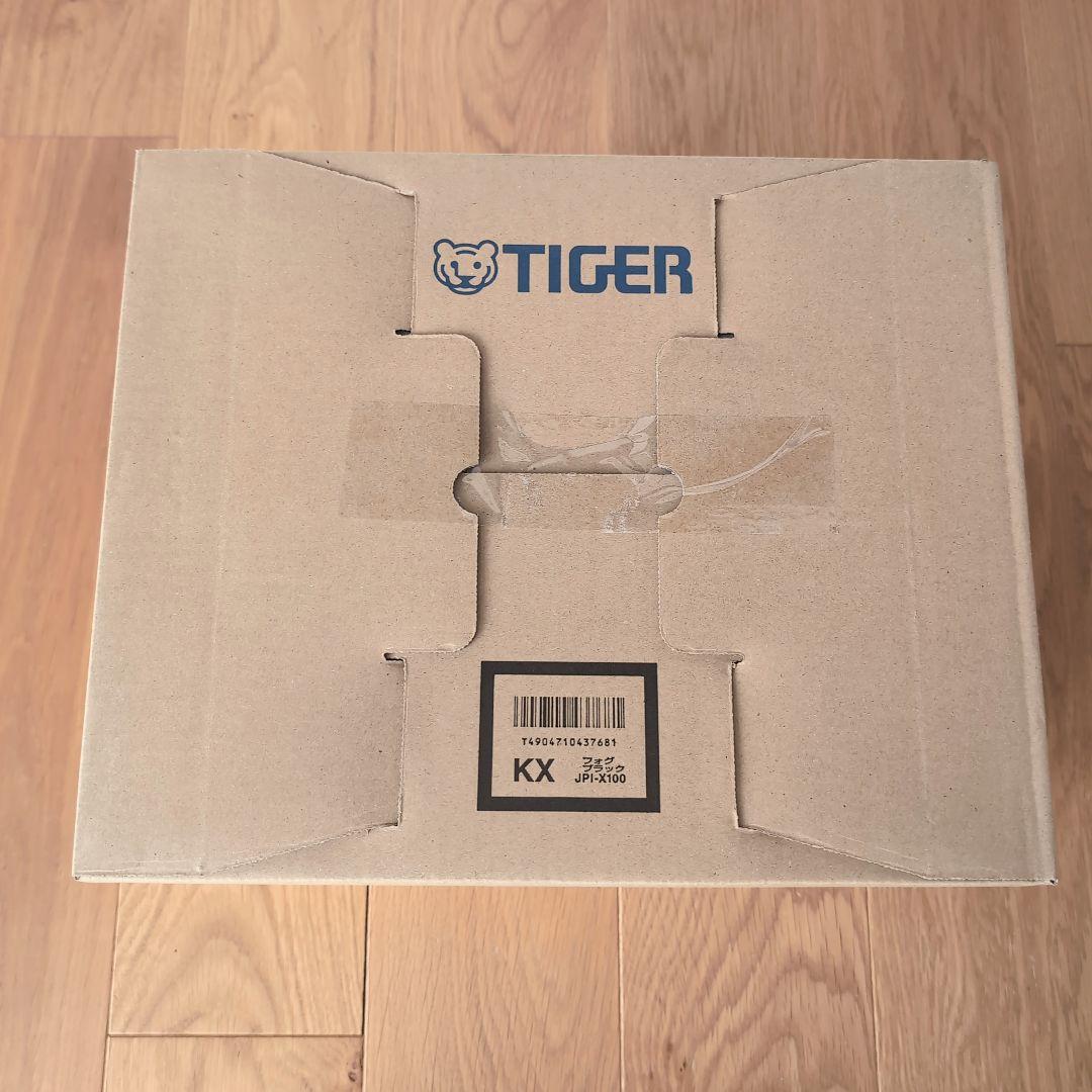 週末お値下げ【新品】タイガー　炊きたてご泡火炊き JPI-X100-KXブラック