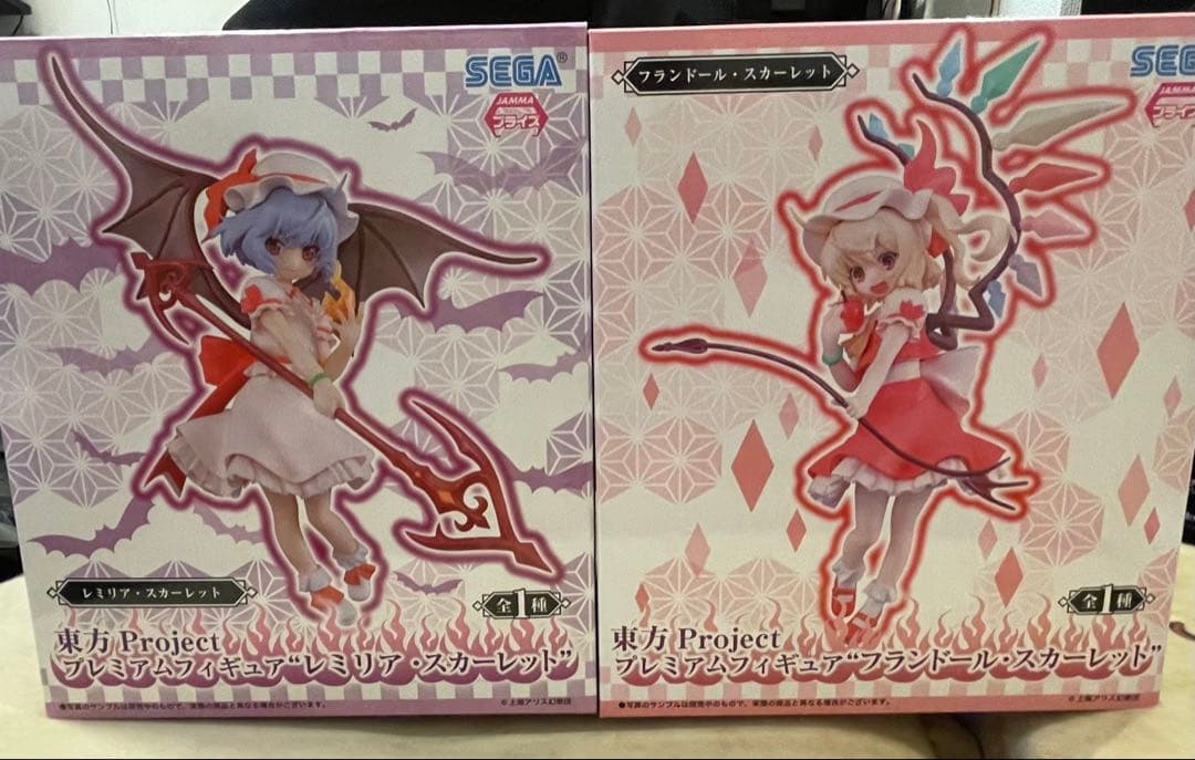 東方projectプレミアムフィギュアレミリアフランドールスカーレット