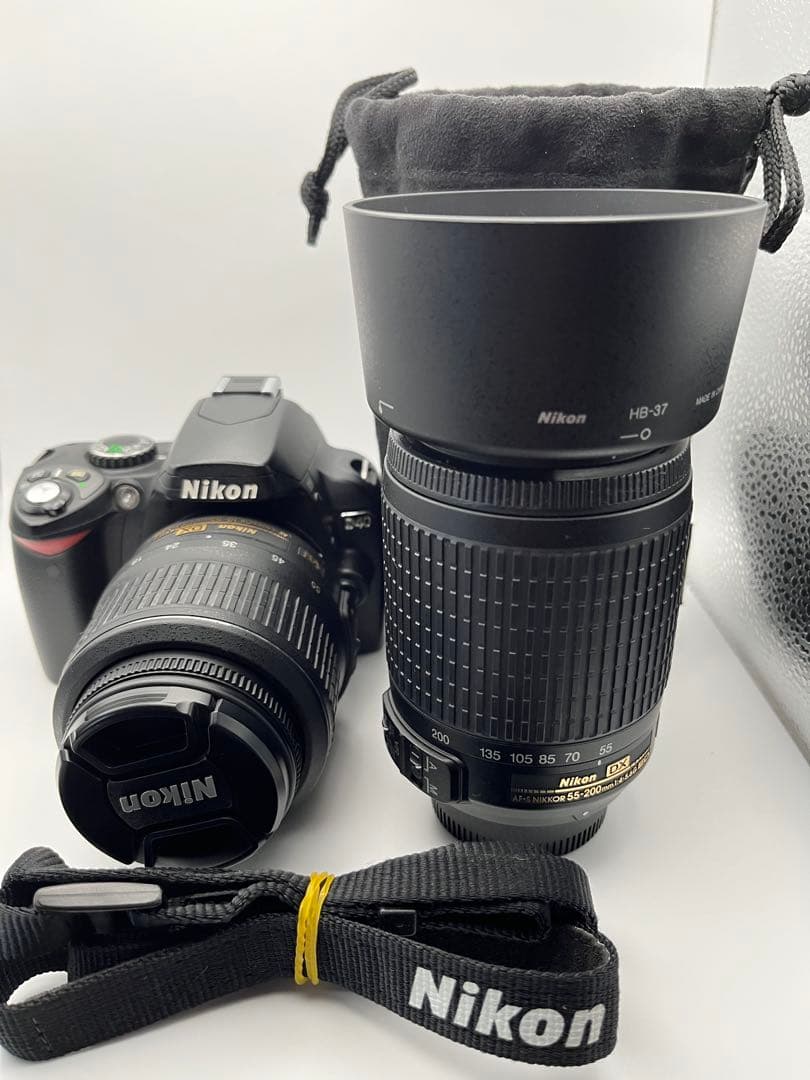 『名機完動品』Nikon D40 ダブルレンズキット