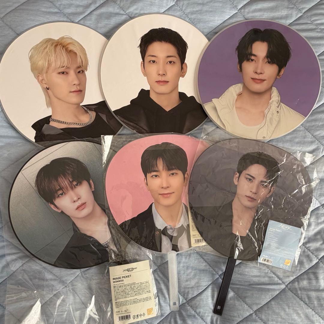 SEVENTEEN ウォヌ ミンギュ ディノ うちわ まとめ売り