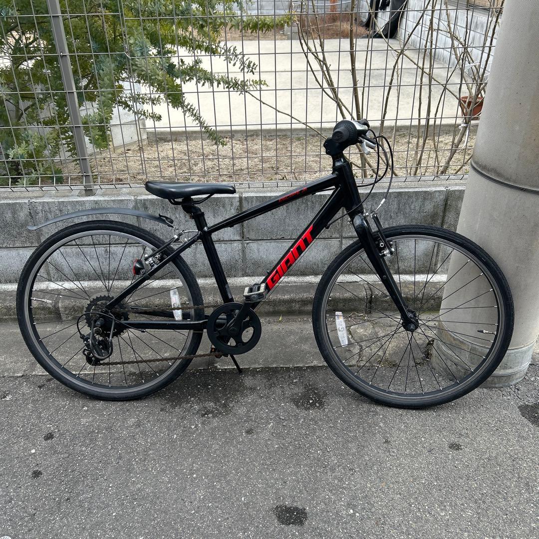 ジャイアント エスケープ ジュニア escape jr 24 黒クロスバイク