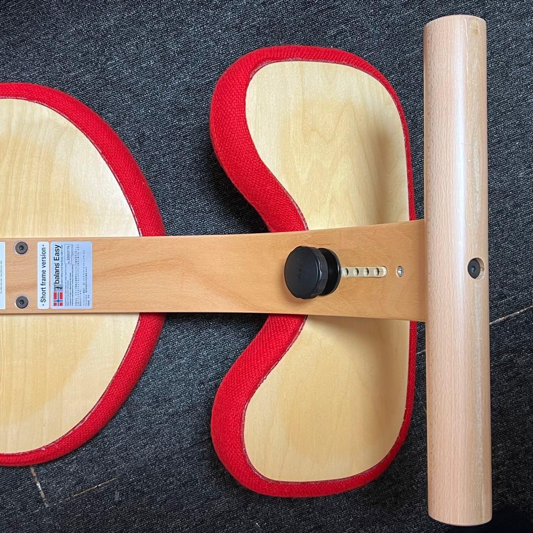 【美品】バランスイージー　ショートフレーム レッド　【カバー付き】