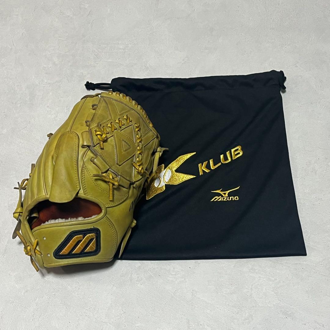 ミズノプロ硬式用 オーダーグラブ 投手用ピッチャービッグM 耕作刻印