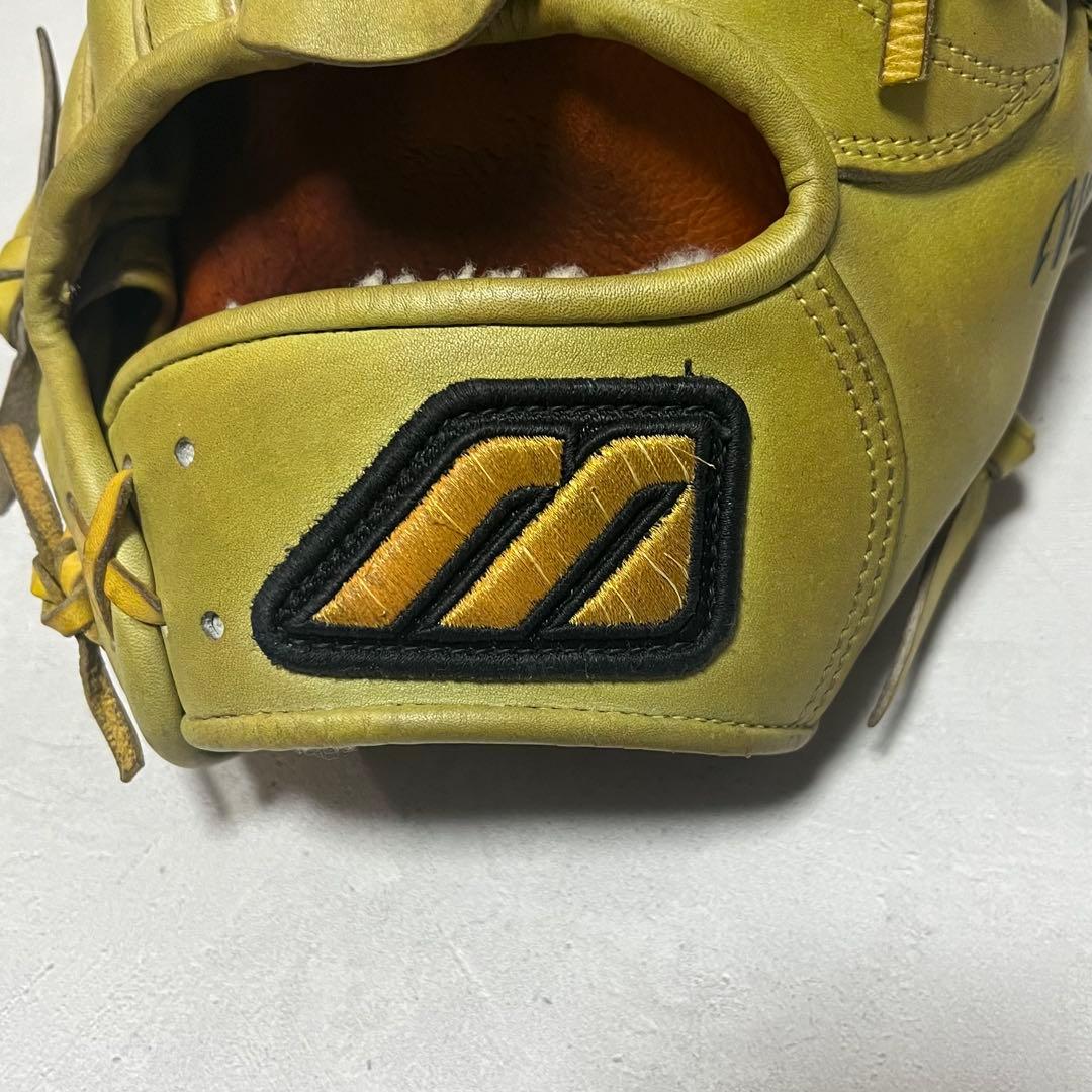 ミズノプロ硬式用 オーダーグラブ 投手用ピッチャービッグM 耕作刻印