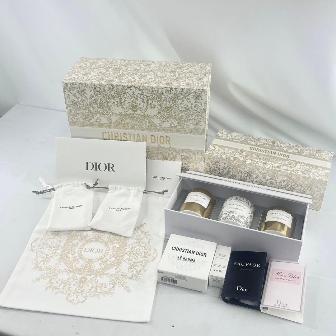 【新品】Dior ホリデーギフトボックス キャンドル ルボーム 50ml