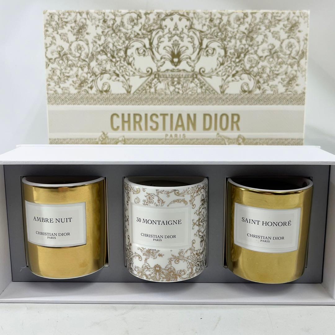 【新品】Dior ホリデーギフトボックス キャンドル ルボーム 50ml