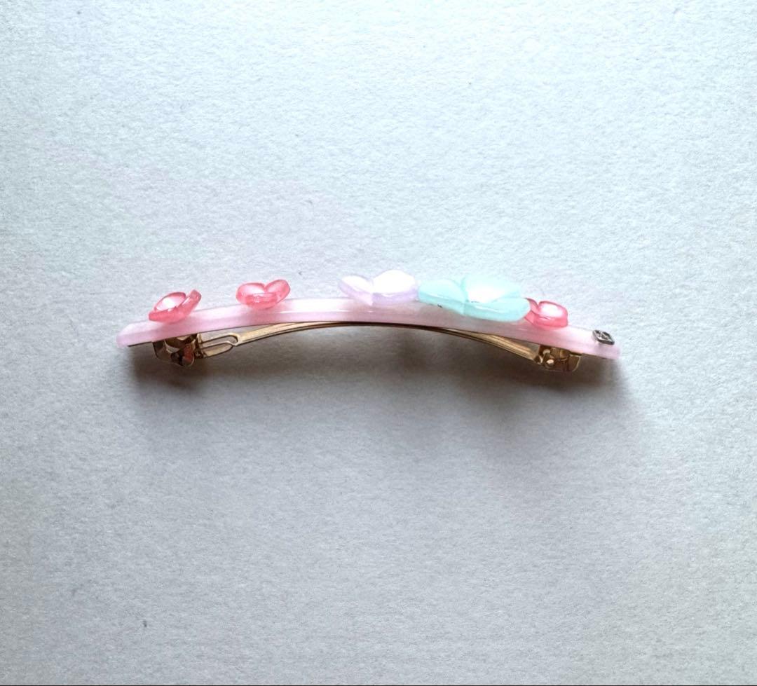 未使用 アレクサンドル ドゥ パリ Alexandre フラワーバレッタ