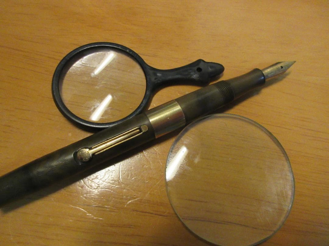 [Waterman] ウォーターマン 万年筆 レバーフィラー式 14K 訳あり