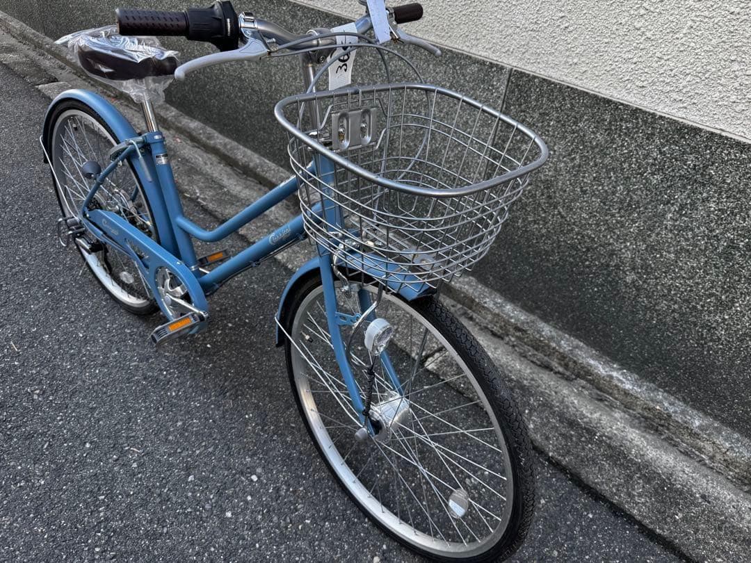 365番　全車両格安販売‼️ 26インチ 美車　変速　オートライトシティサイクル