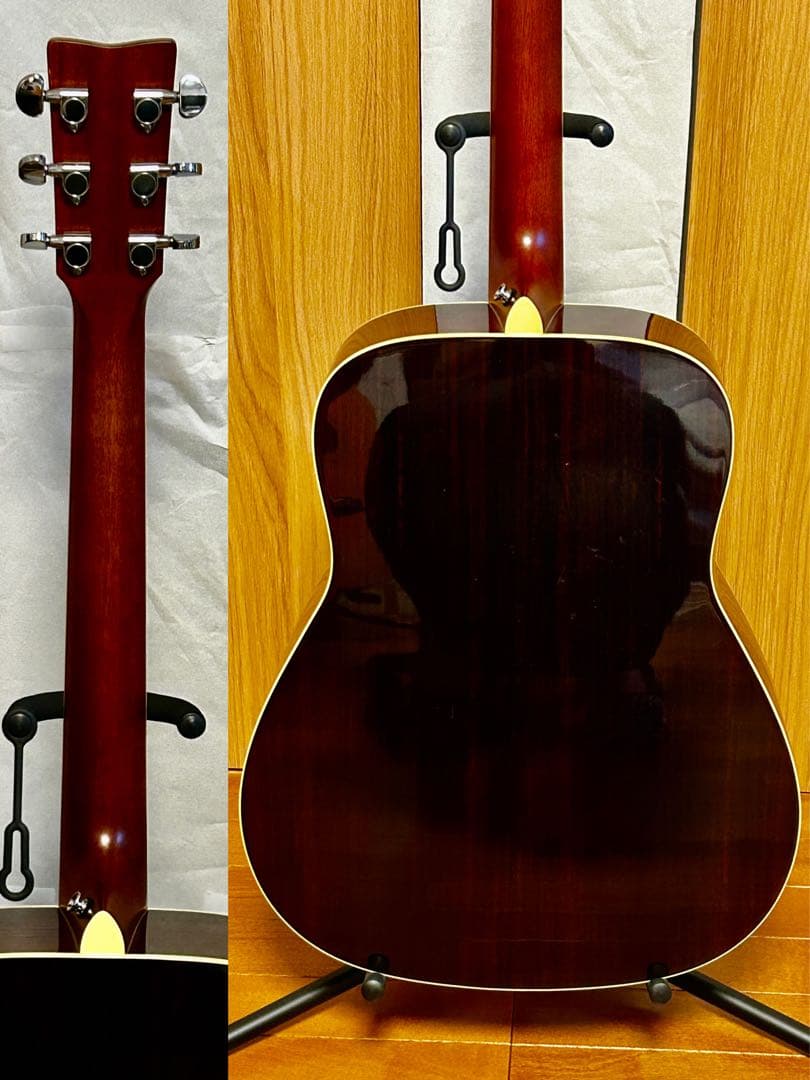 すぐ使える超美品 YAMAHA FG-830TBS トップ単板 低弦高調整済み