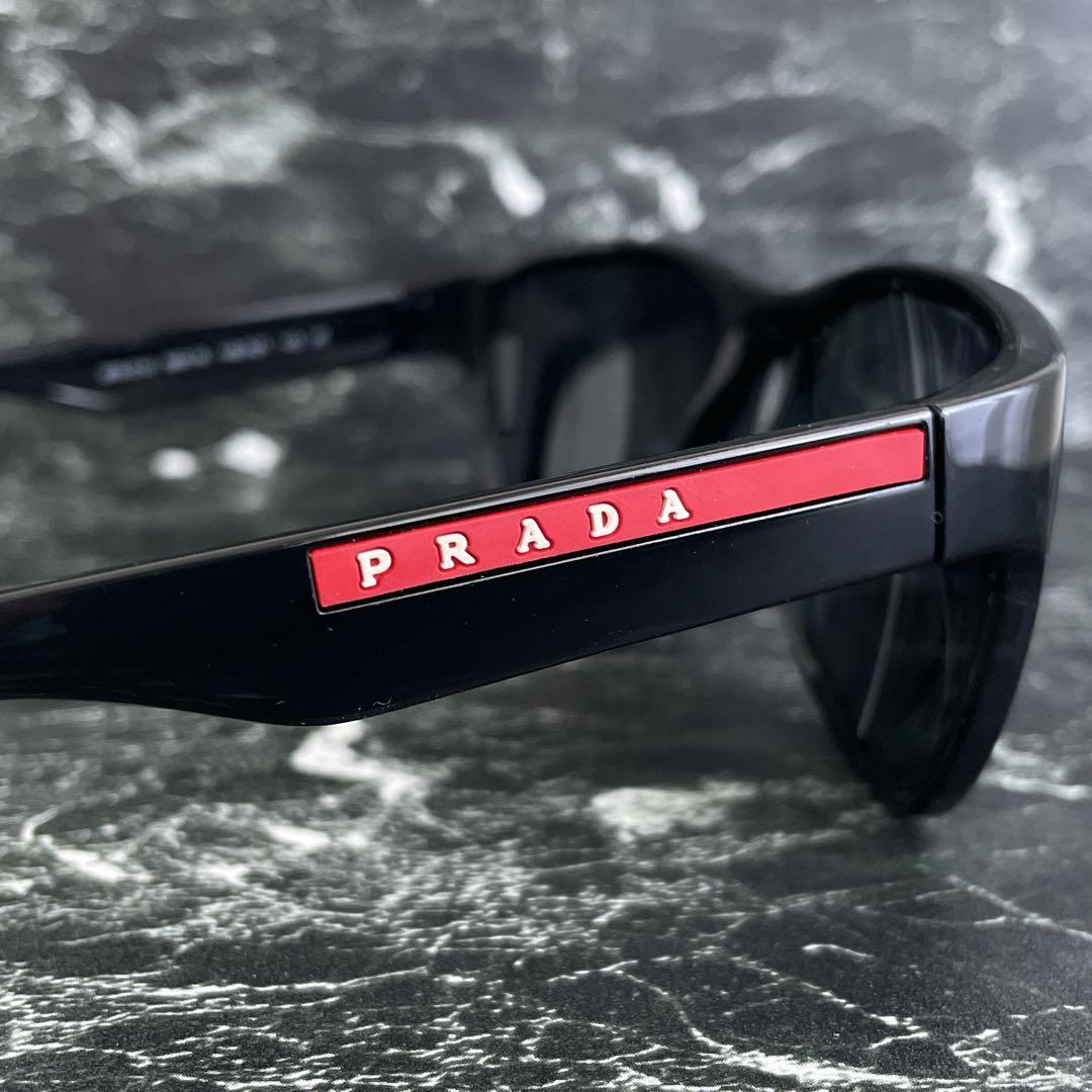 小物 y2k archive old PRADA sunglasses BLACK