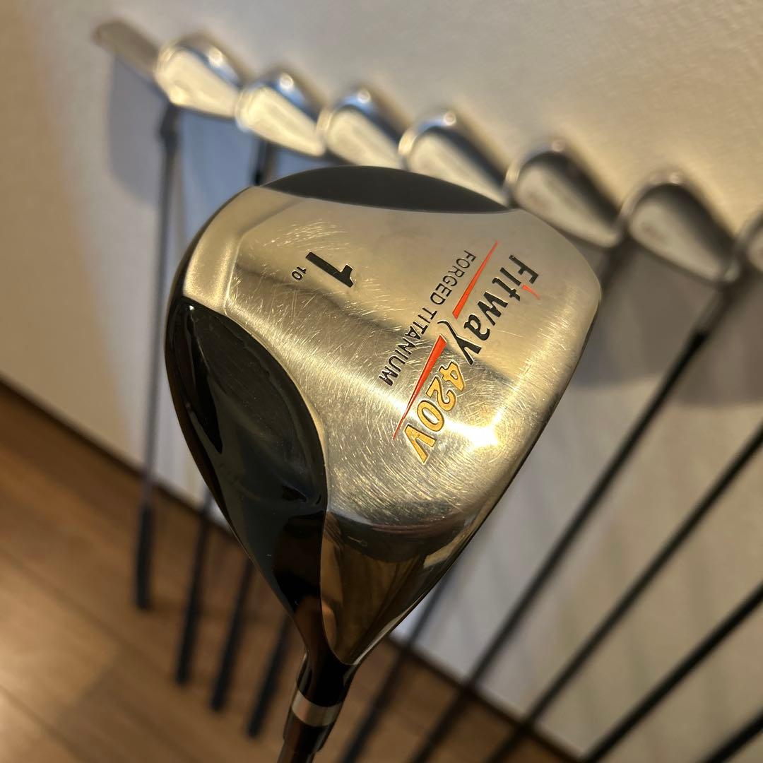 FitWay メンズ R 右利き　11本　ゴルフセット　フィットウェイ