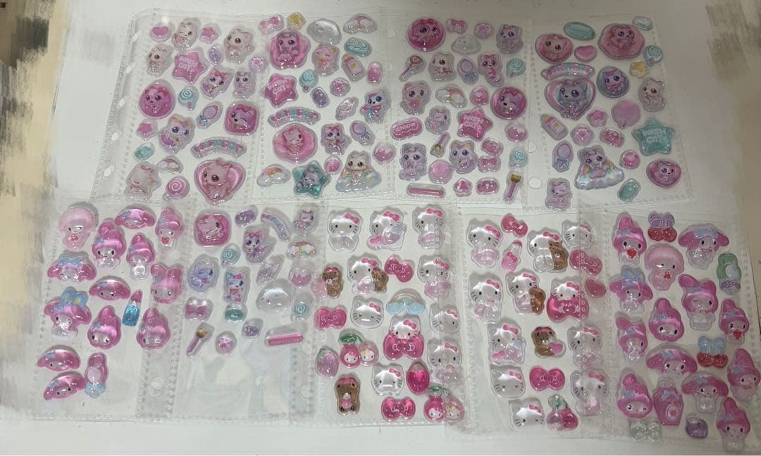 シール帳 完成品 3冊セット ボンボンドロップ たまごっち サンリオ