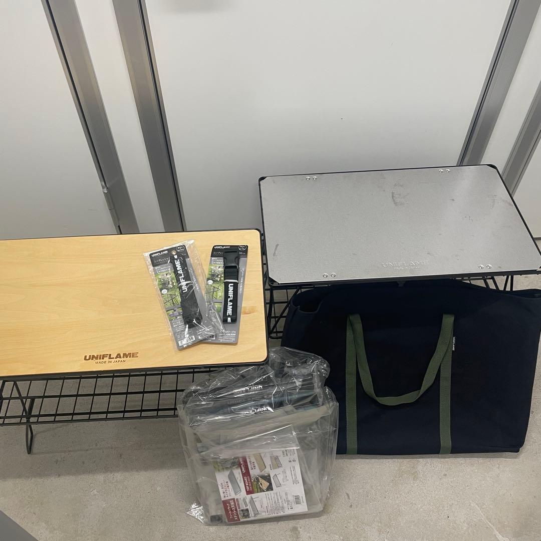 ユニフレーム　フィールドラック　セット