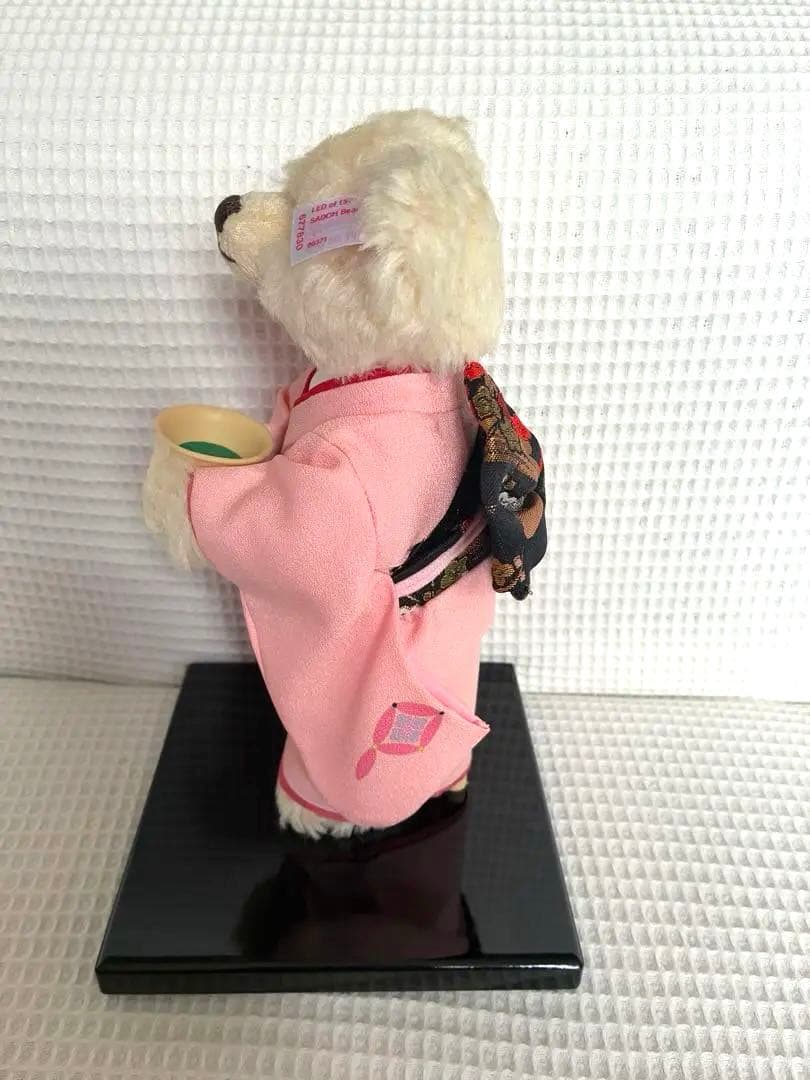 シュタイフベア　日本限定　茶道　遠州流コラボシリアルナンバーつき