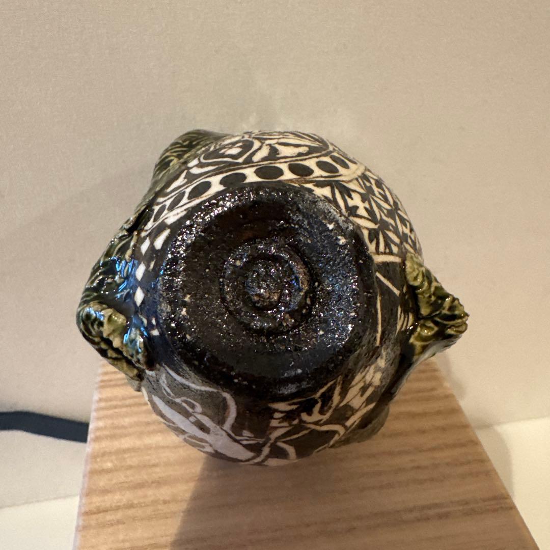 山口真人　織部琳派　ぐい呑　入手困難