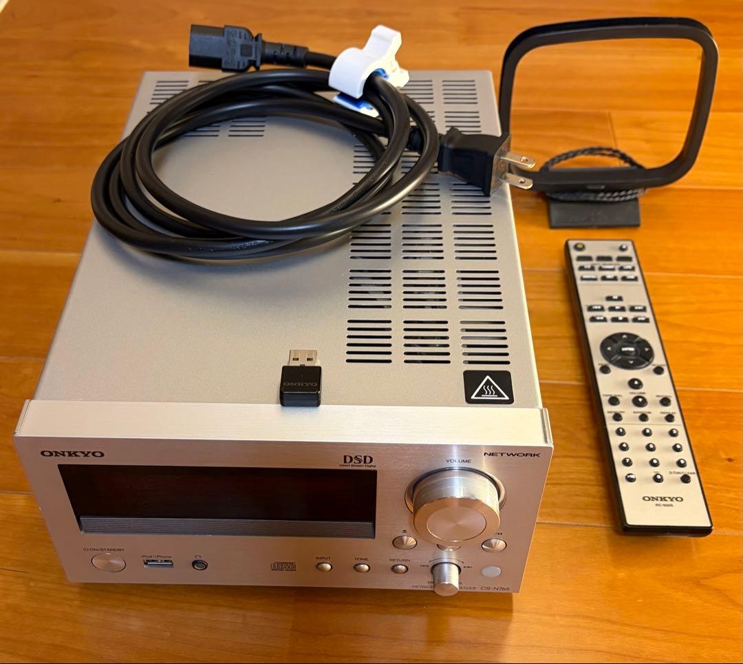 ONKYO CR-N765（シルバー） CDレシーバー