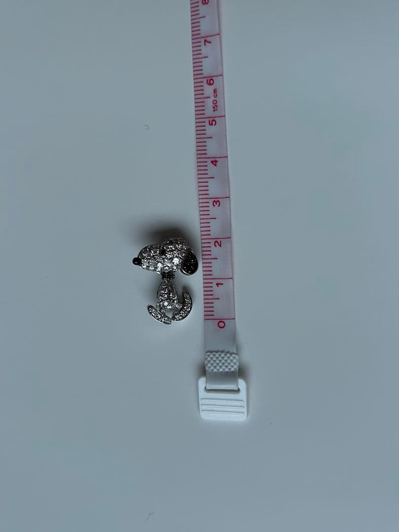 【S】KAJA BIJOUX スヌーピー ペンダント&片耳ピアス ダイヤ