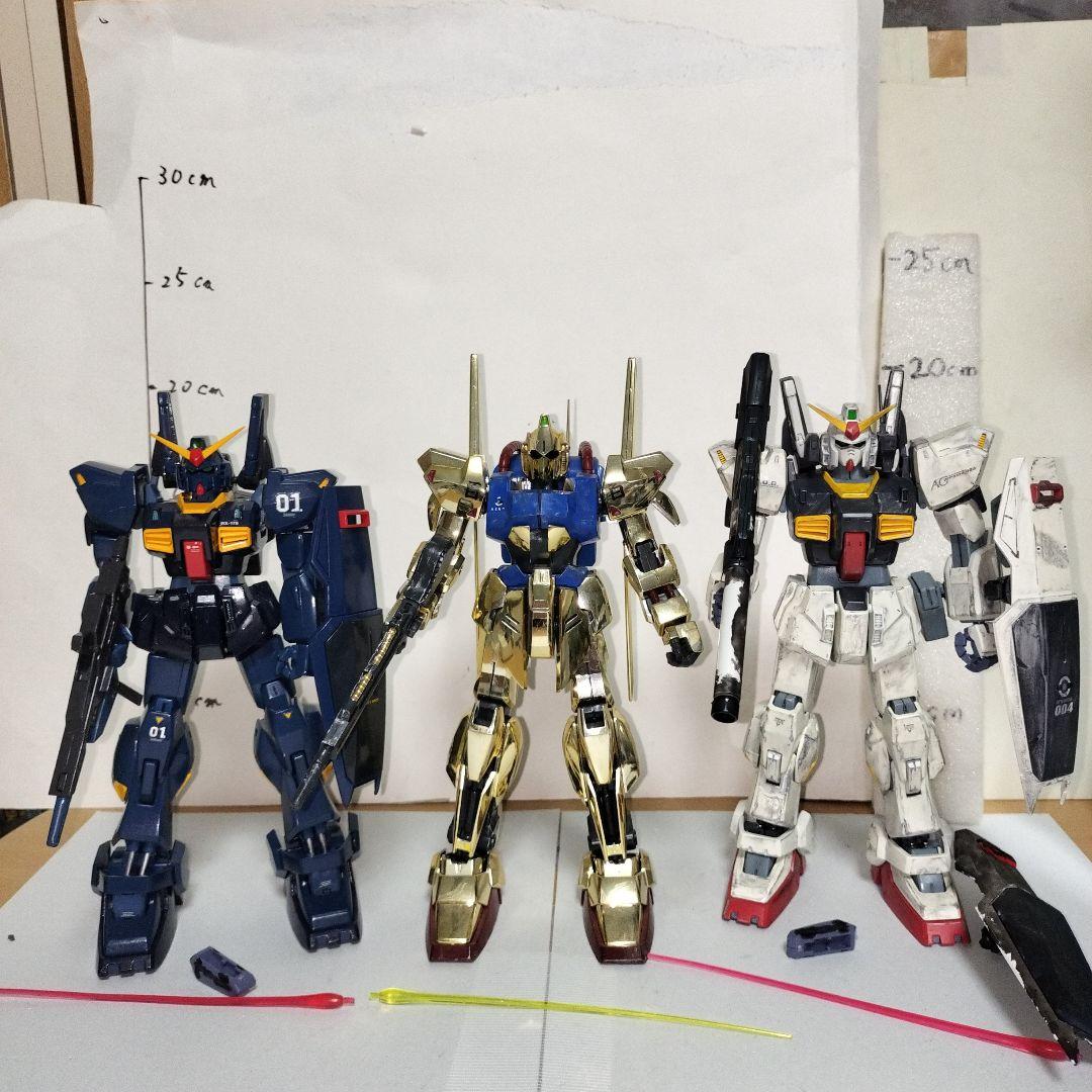 MG 1/100 百式 ガンダムMk-Ⅱ ver2.0 ティターンズ 塗装完成品