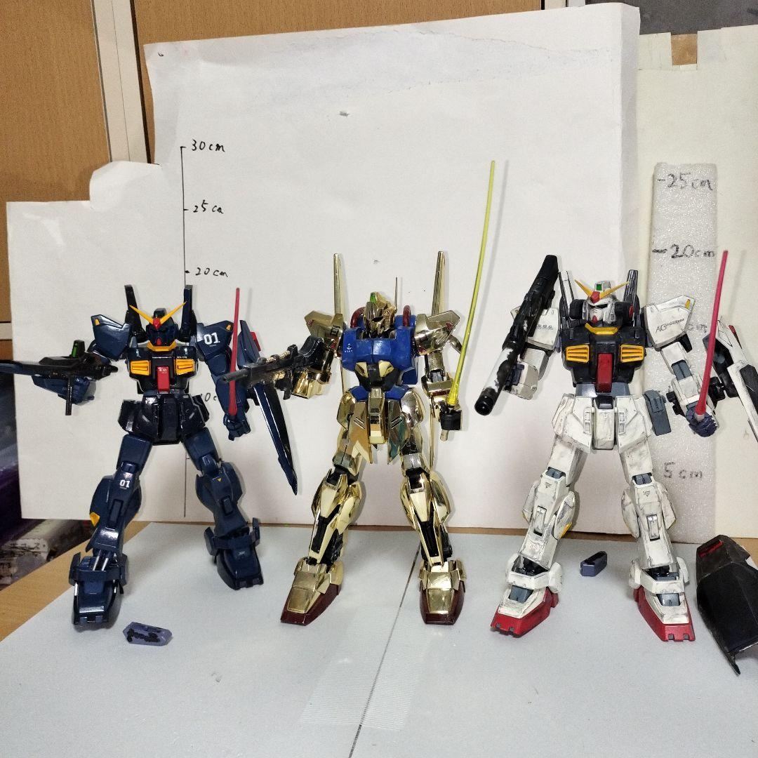 MG 1/100 百式 ガンダムMk-Ⅱ ver2.0 ティターンズ 塗装完成品