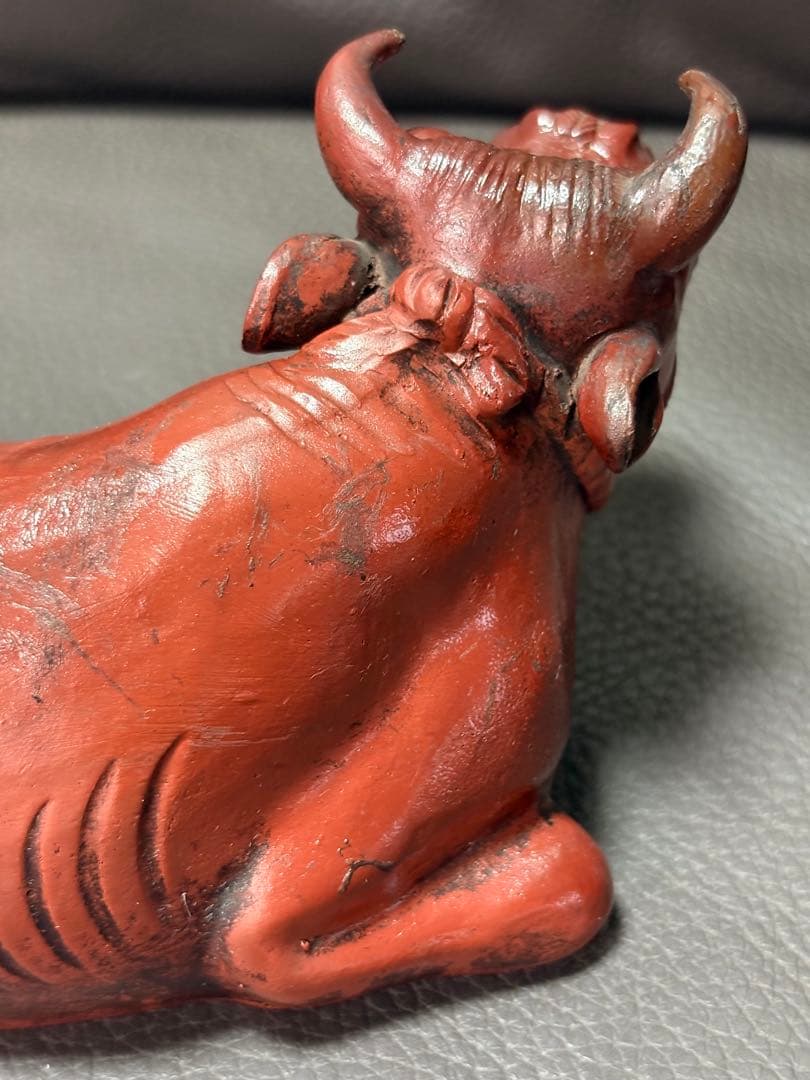 牛　置物