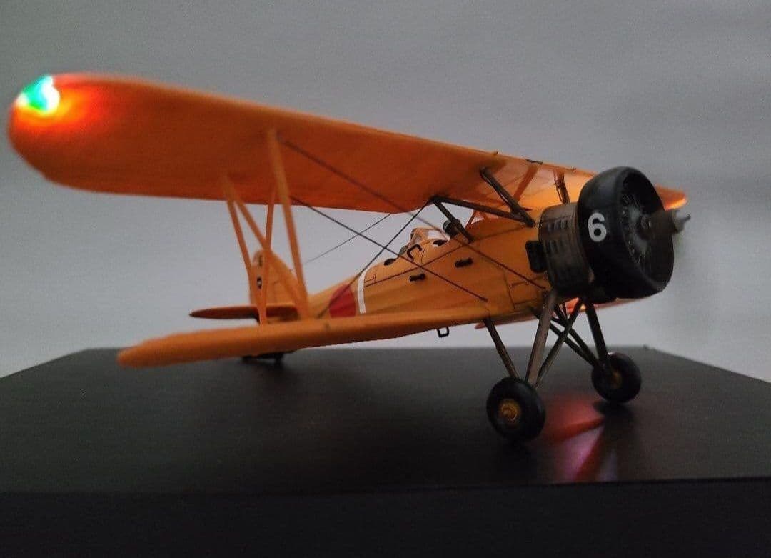 tomoya 九五式一型中間練習機(赤とんぼ)リアル モーターライズ完成品