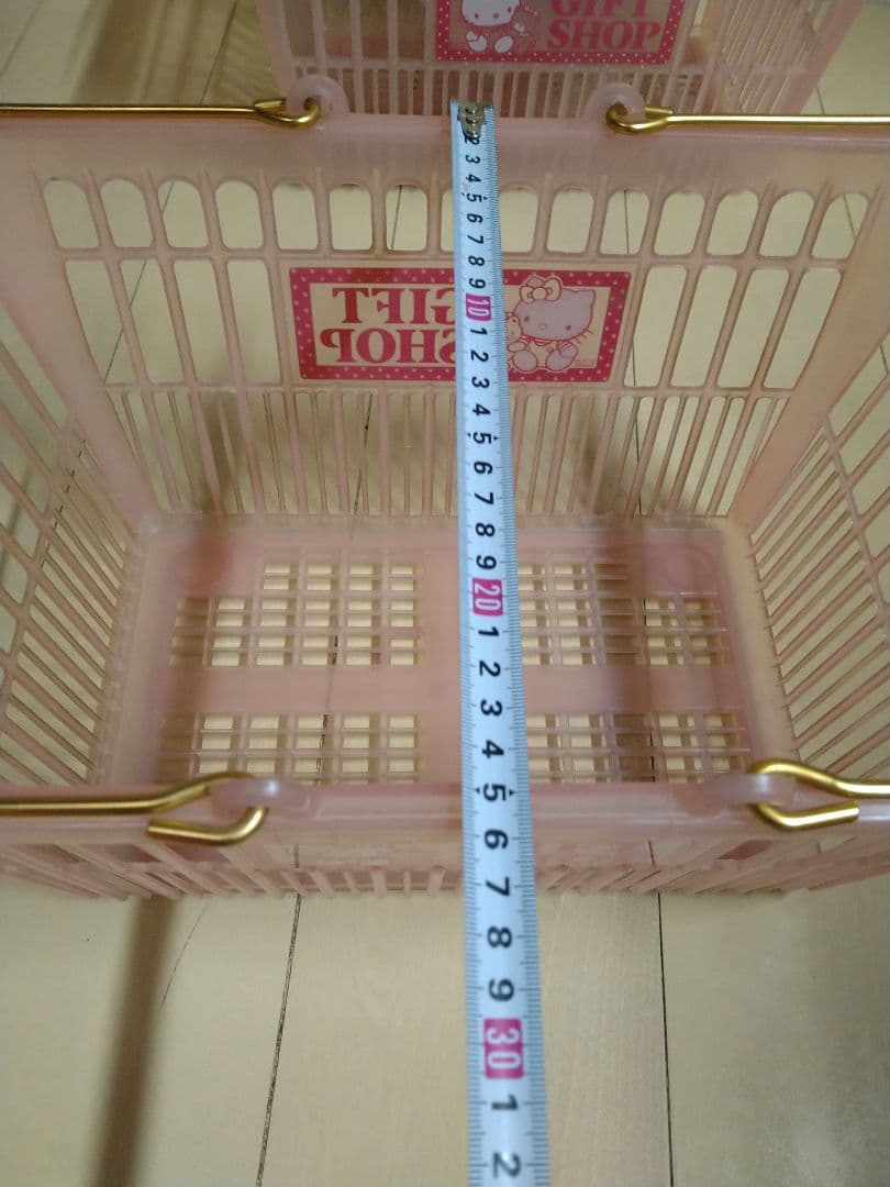 セール︎✦︎キティちゃん お買い物かご3個セット レア