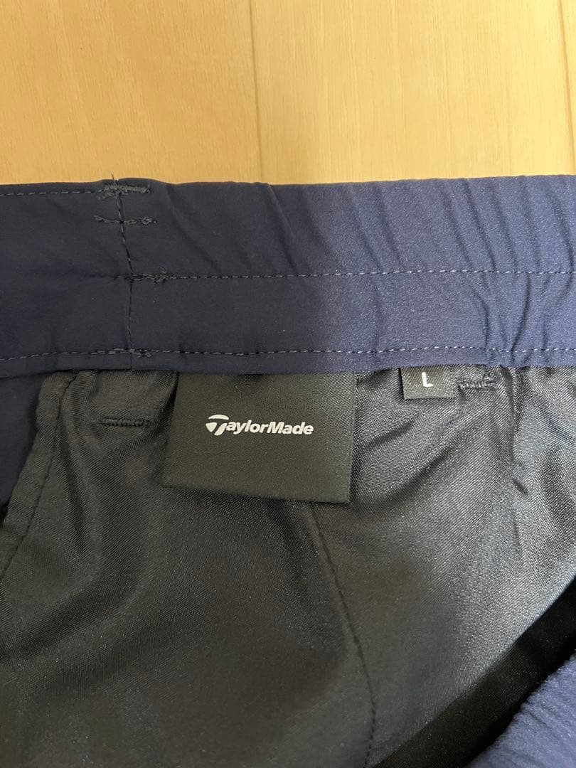 テーラーメイド　ゴルフパンツ TL656 ネイビーL