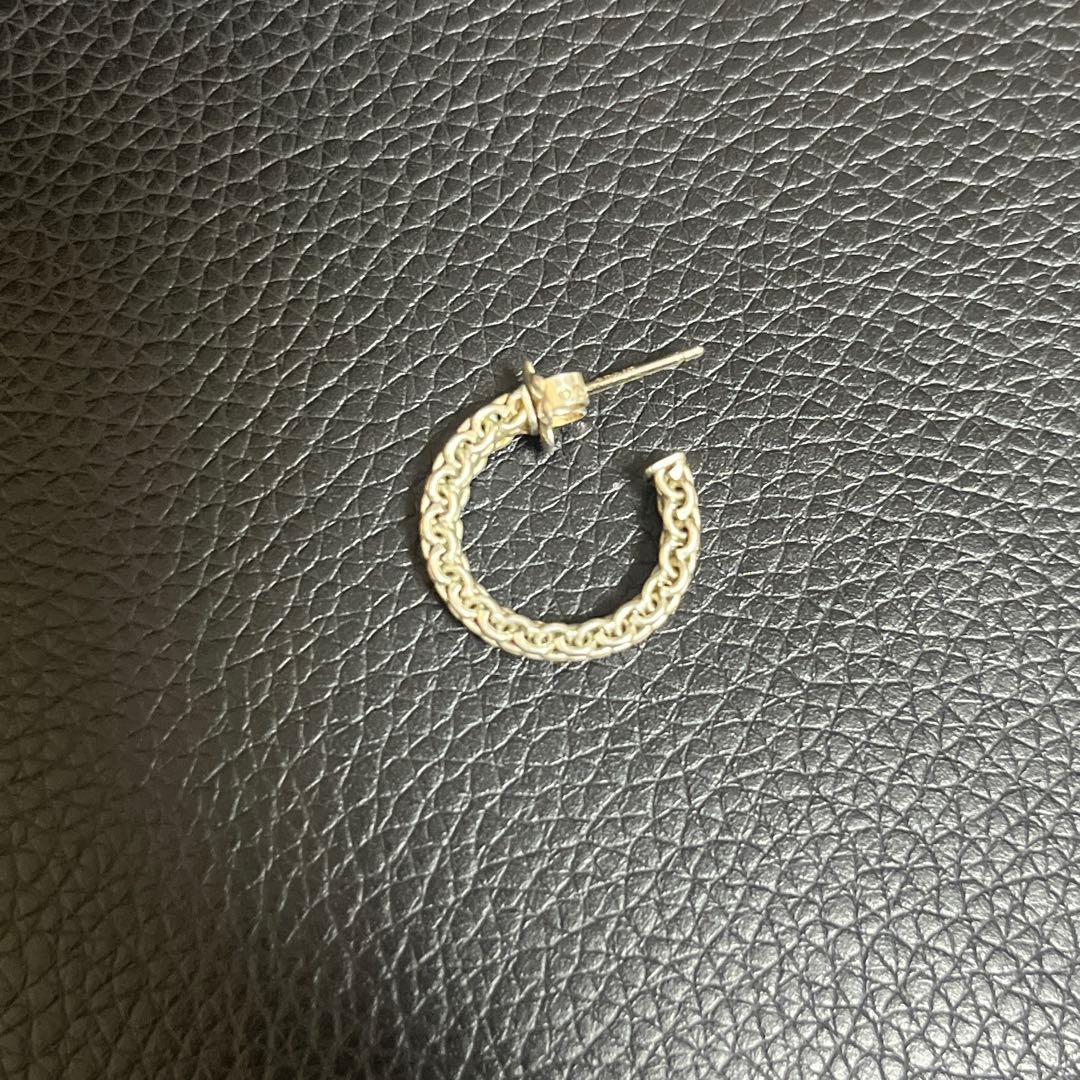 Tiffany サマセット　メッシュ　フープ　ピアス 片耳