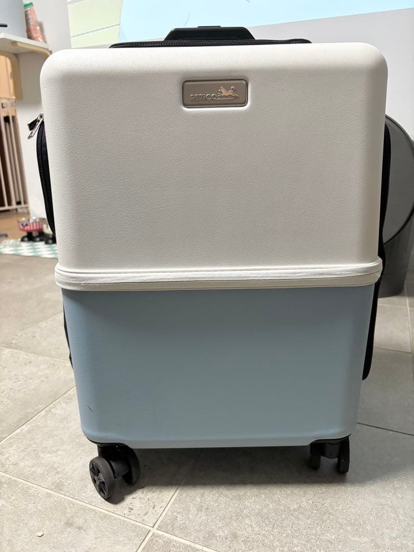 PETICO ペットキャリーMサイズ スーツケース型 犬猫用 中型犬OK