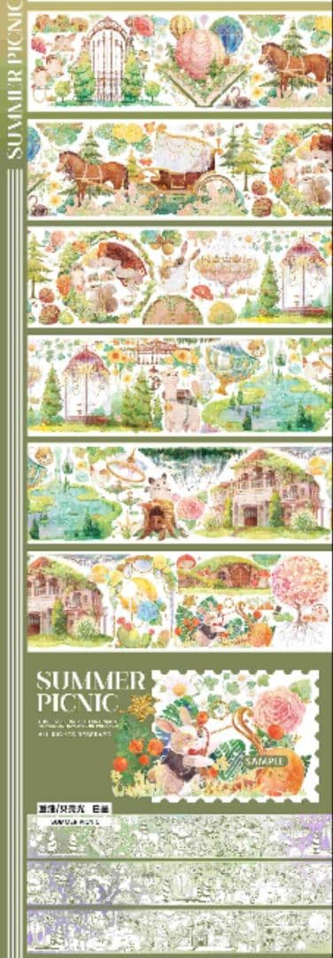 海外マステ　大量　まとめ売り　新品　中古品　PET　和紙　72点