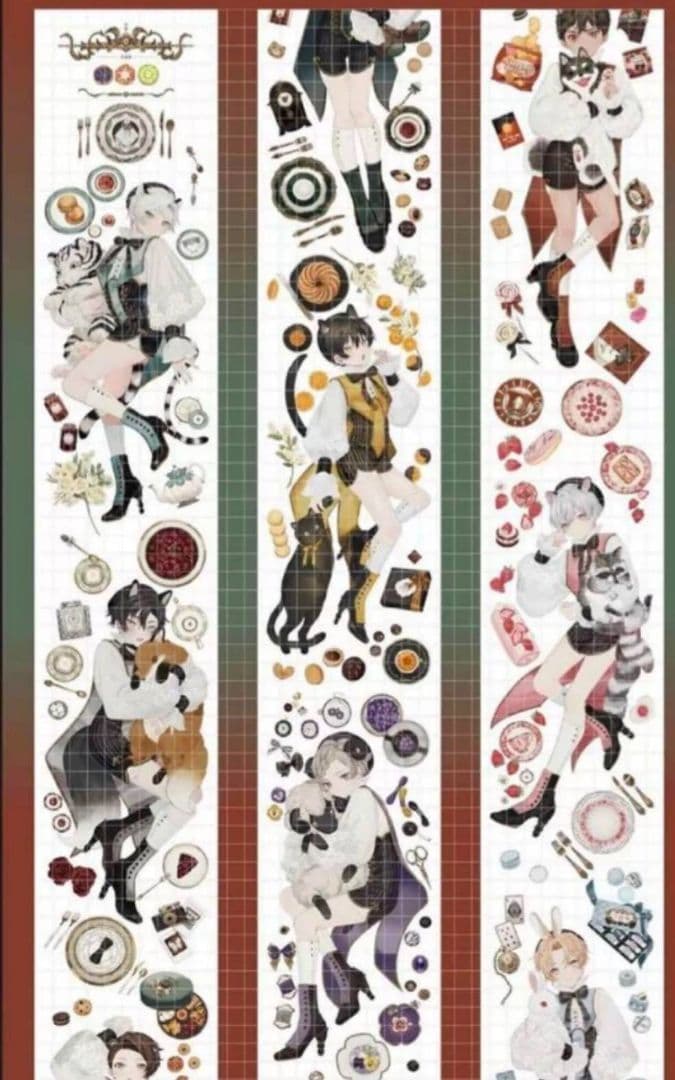 海外マステ　大量　まとめ売り　新品　中古品　PET　和紙　72点