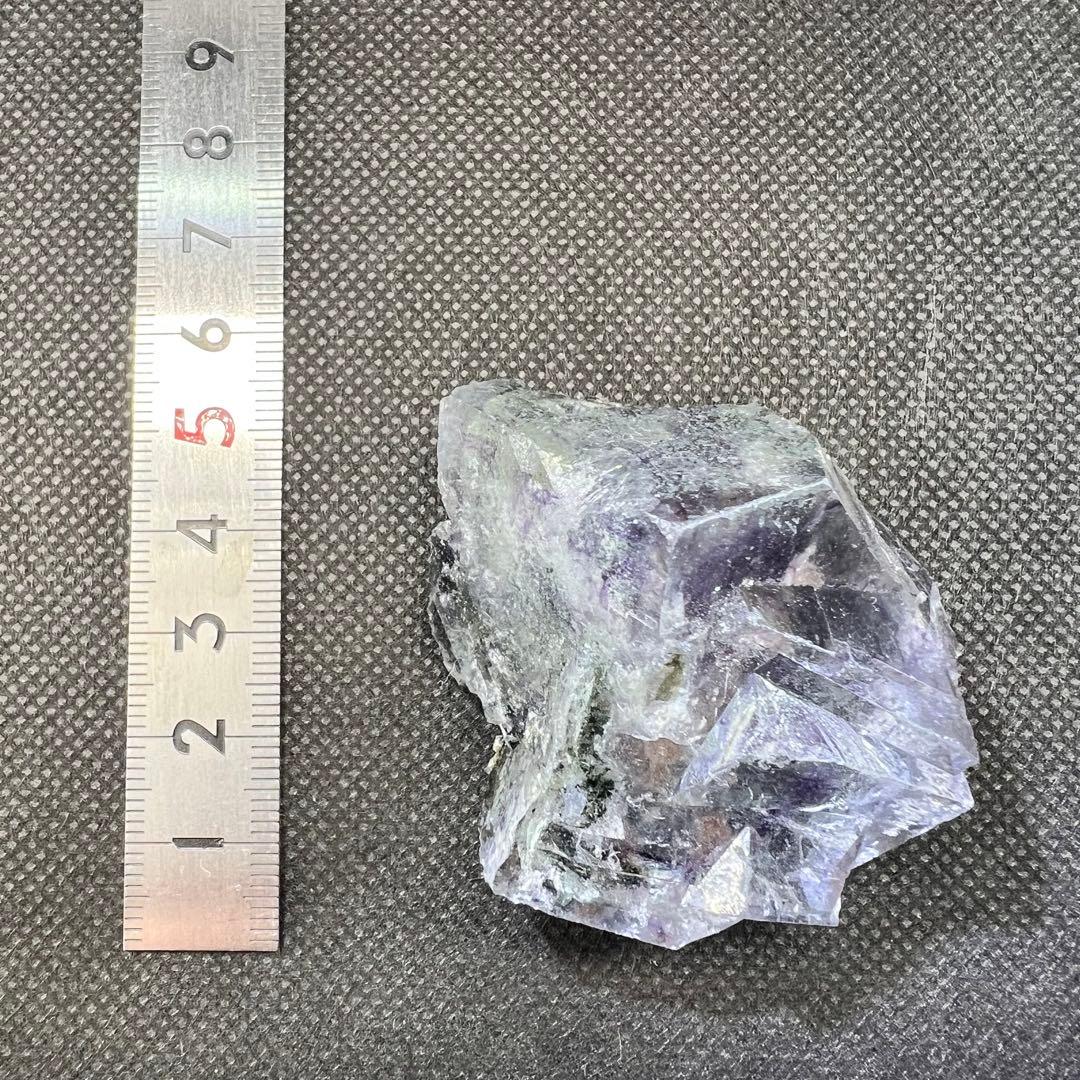 ヤオガンシャン産　スーパークリア　ブルーパープルファントム　フローライト