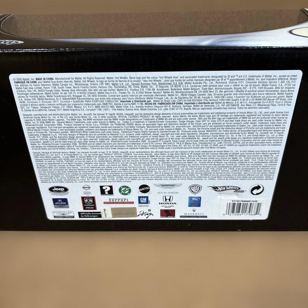 Hot Wheels F50 F430 ミニカーセット 1:18