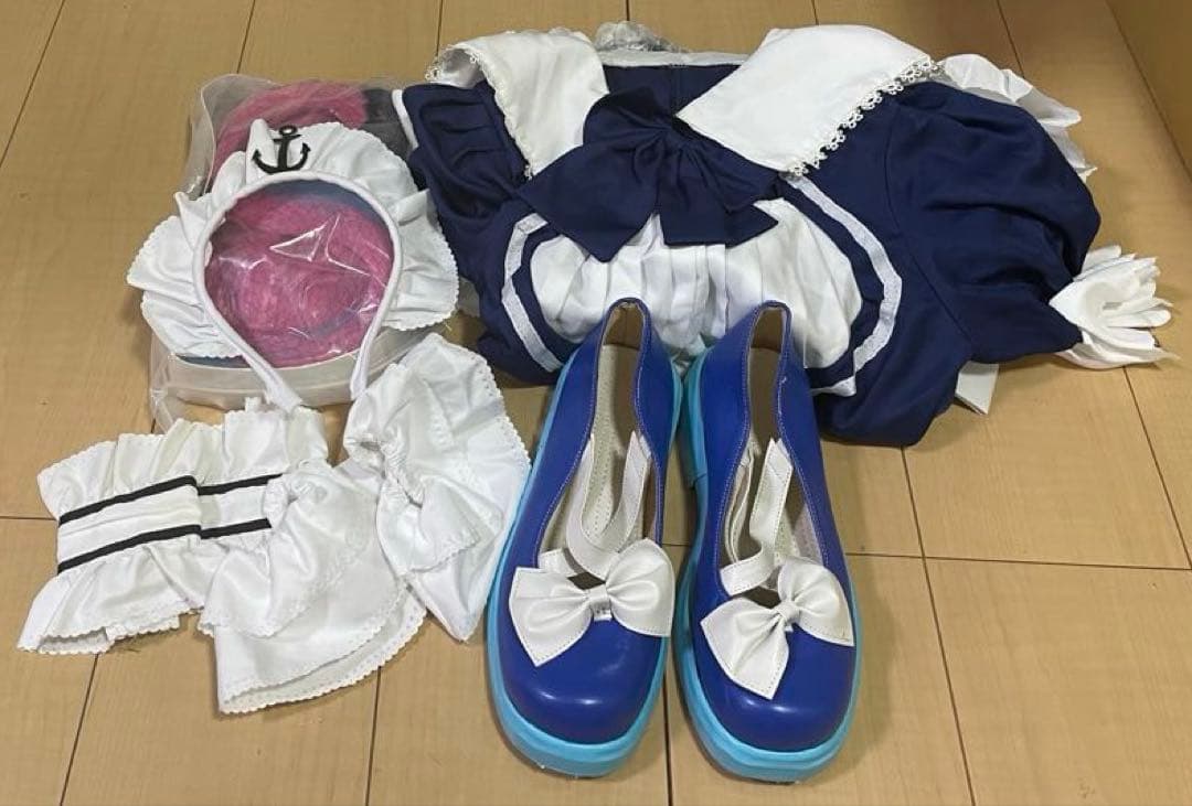 ホロライブ 湊あくあ コスプレ フルセット