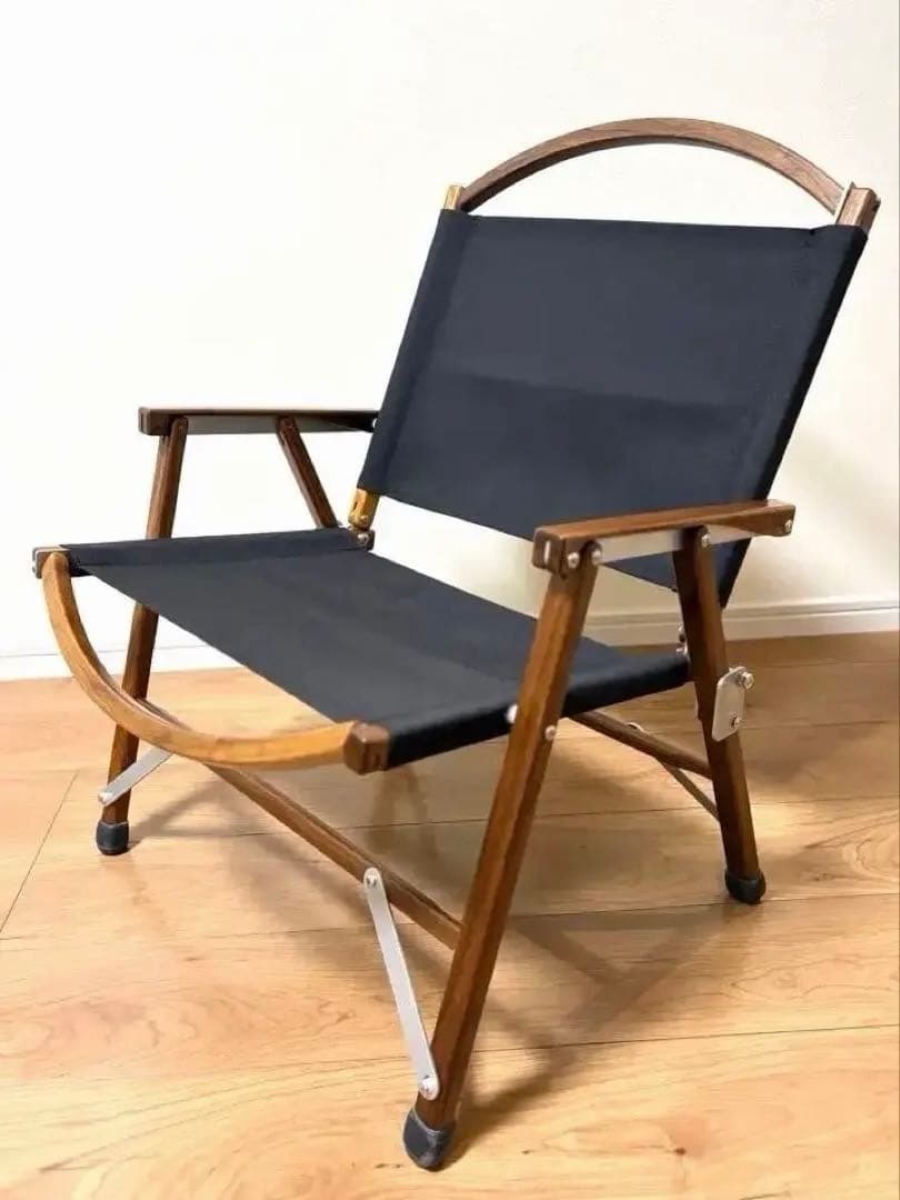 【美品】カーミットチェア ウォールナット 艶なしアメリカ製・純正シート収納袋付き