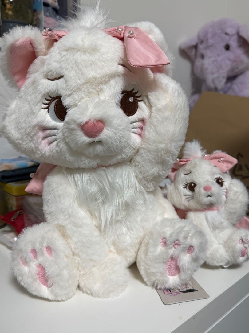 おしゃれキャット55周年　ぬいぐるみとキーホルダー2点セート