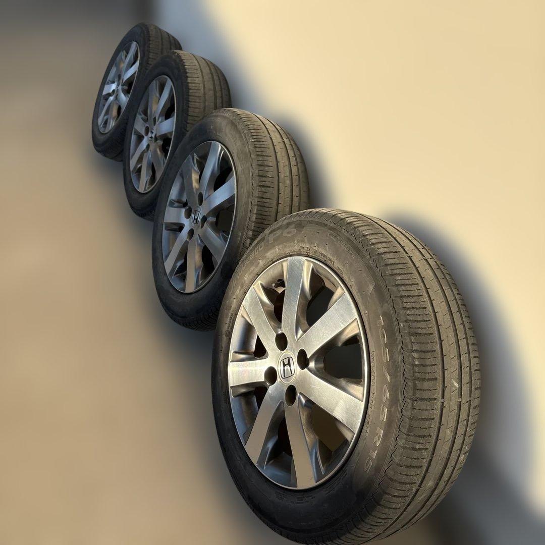 ホンダ フリード純正15インチ タイヤホイール4本セット中古品【引き取り限定】