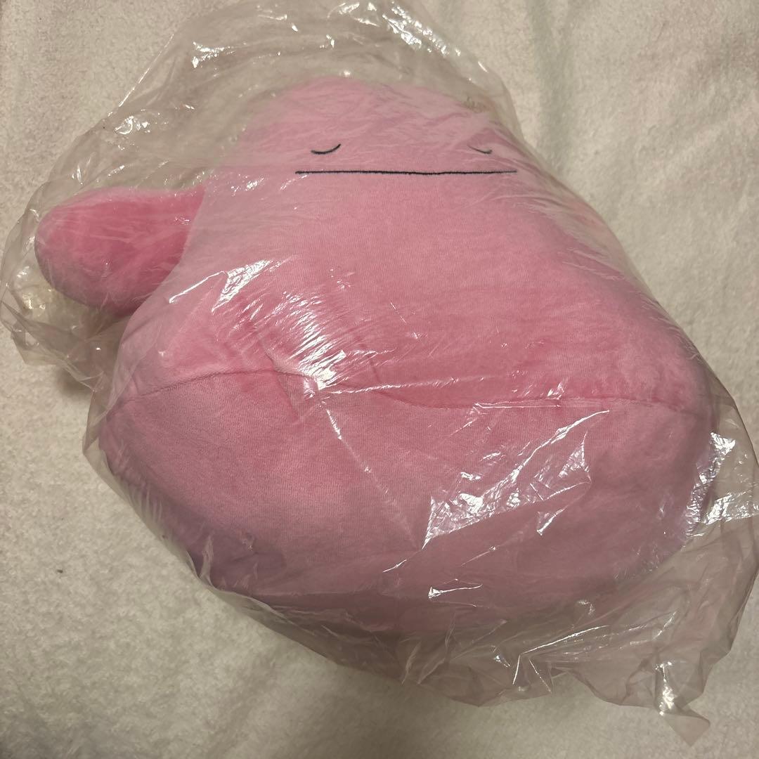 ポケモンセンター　BIGサイズ　すやすや　メタモン　ぬいぐるみ