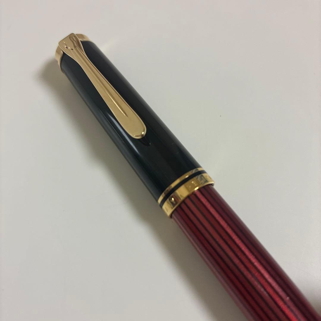 ペリカン スーベレーン M400 レッドストライプ　EF