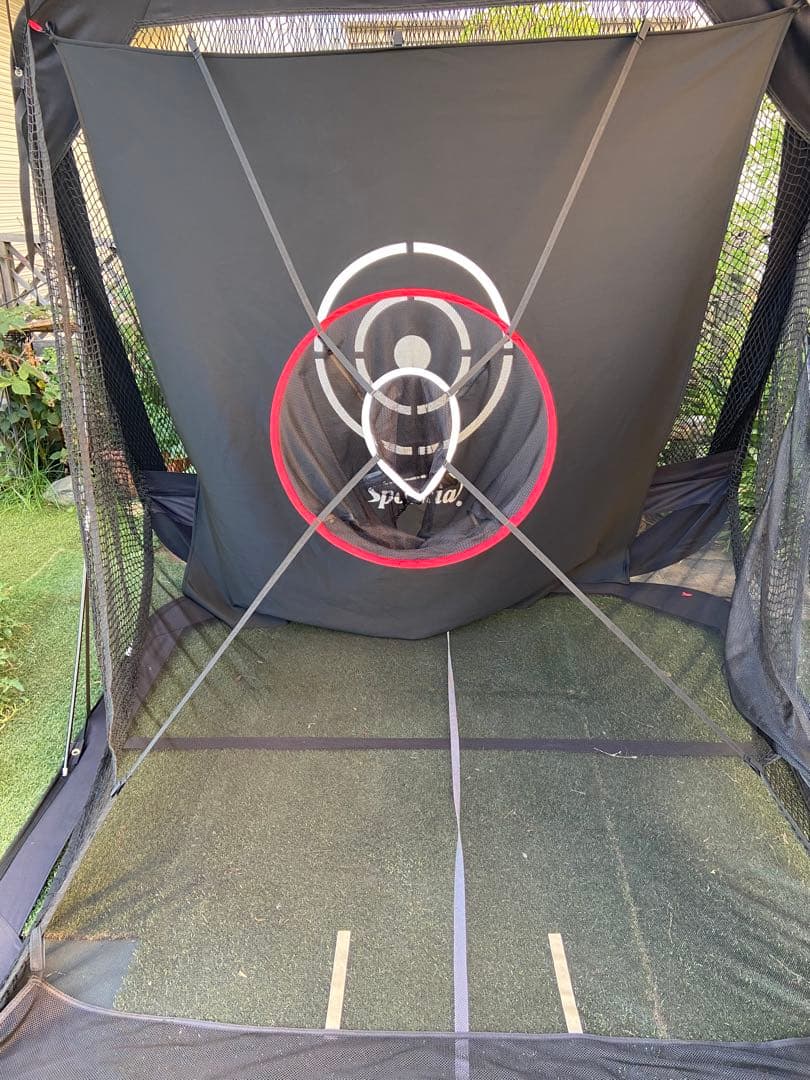 Sporniaゴルフ練習ネット シャンク防止ネット付き