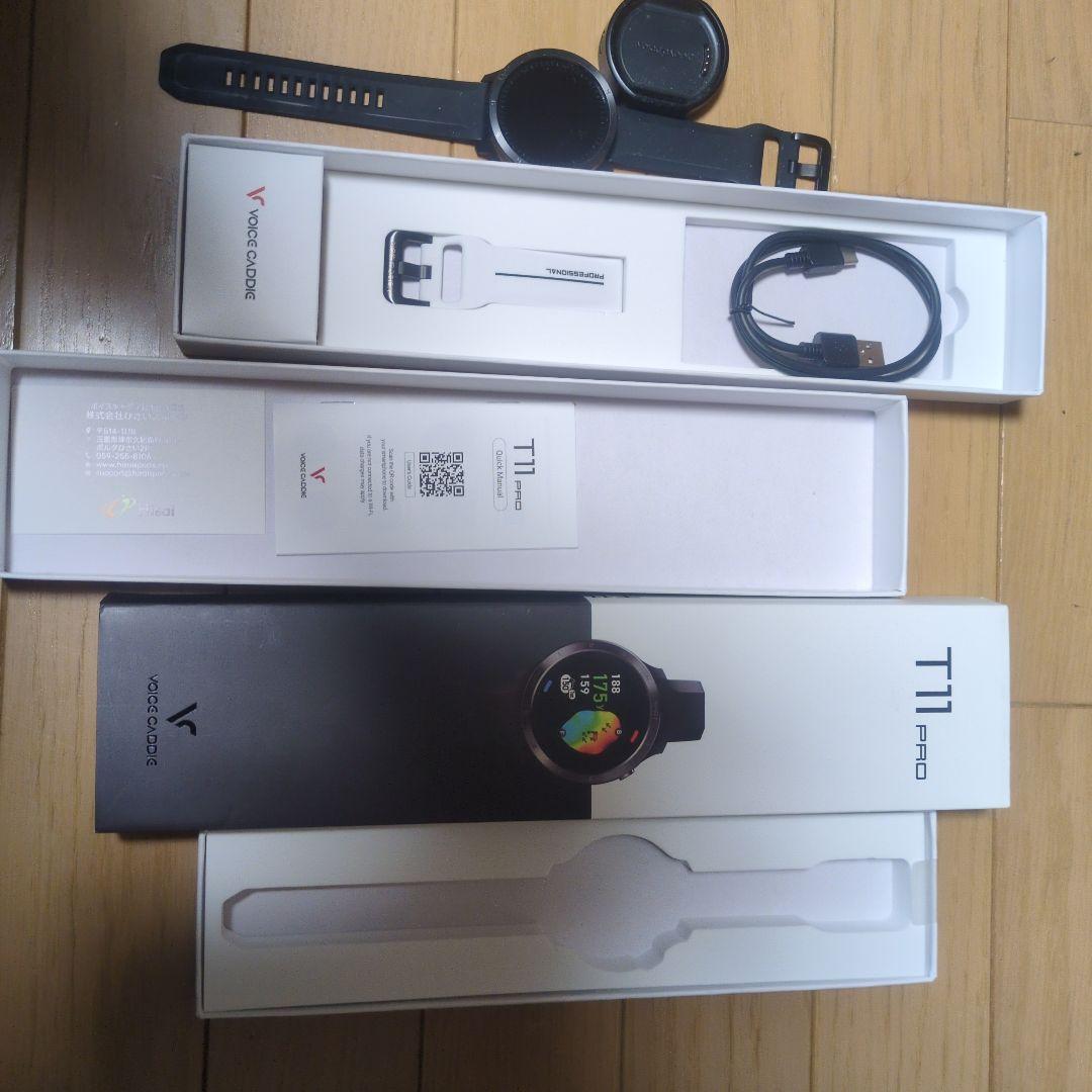 ボイスキャディT11 Pro GPSナビ ブラック