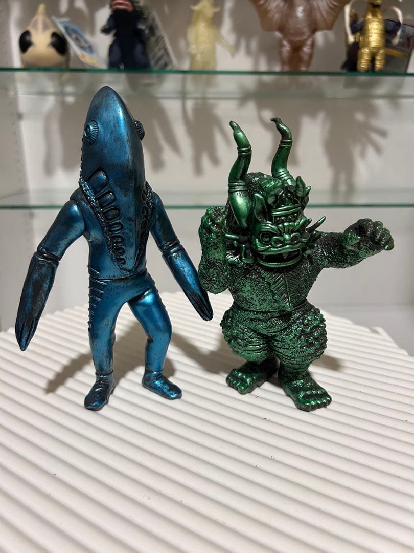 バンプレスト　ソフビ　メトロン星人　ミクラス　セット売り