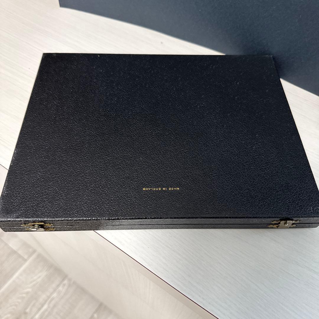 イギリス製　ヴィンテージ 　ロッジ　 デザートナイフフォーク12本セット