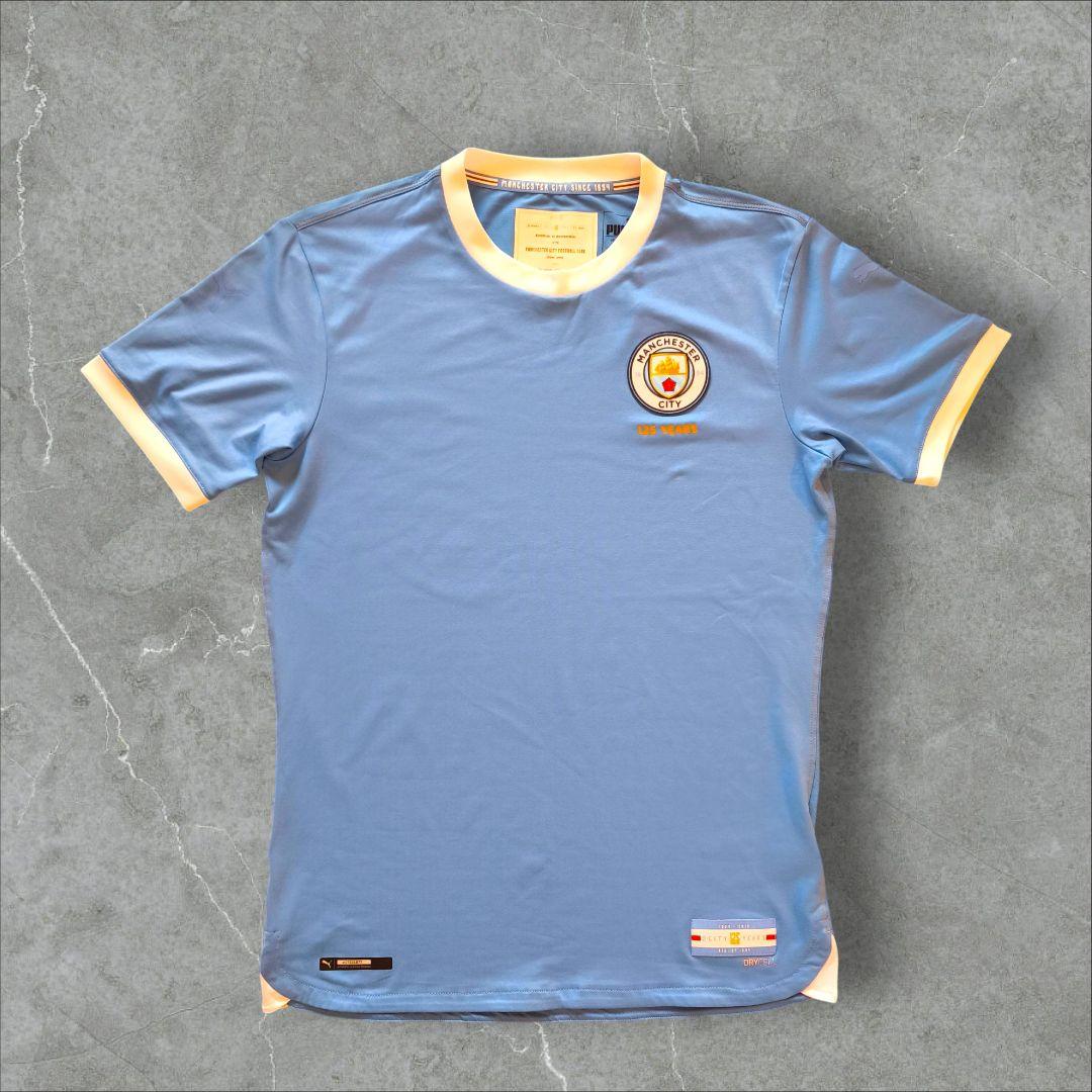 マンチェスター・シティ 125周年記念シャツ 水色 PUMA oasis