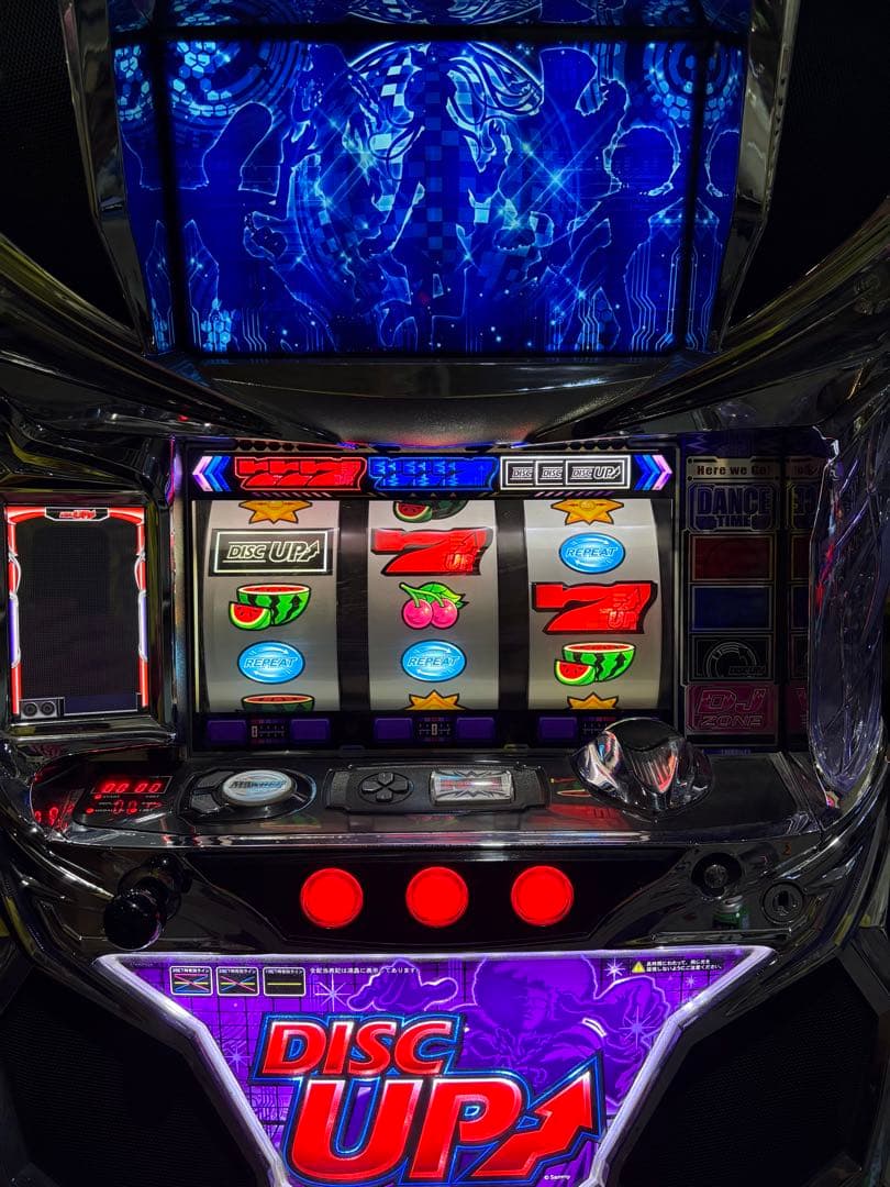 パチスロ実機　ディスクアップZS 実機