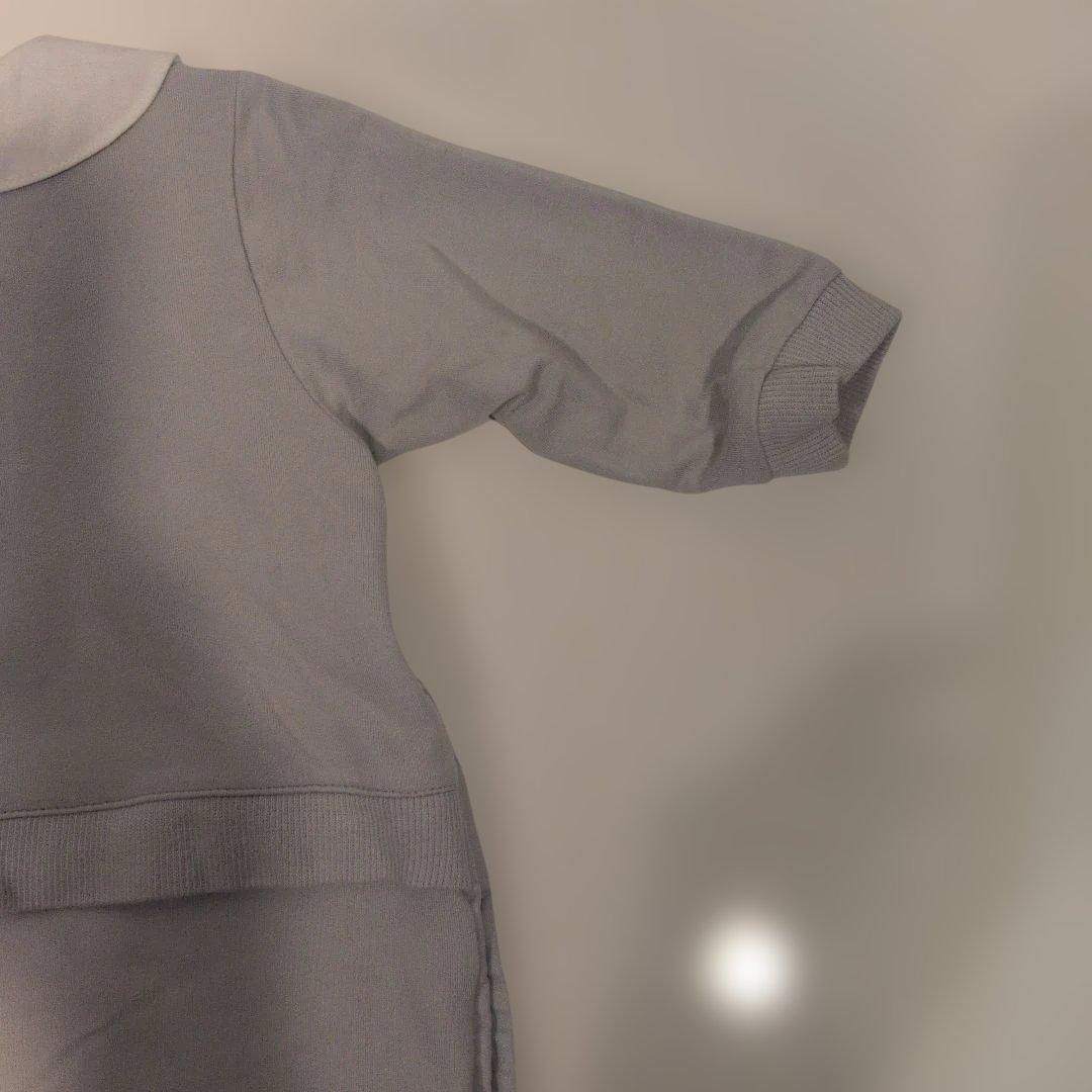 familiar ブルー ロンパース 70　水通しのみ✨️