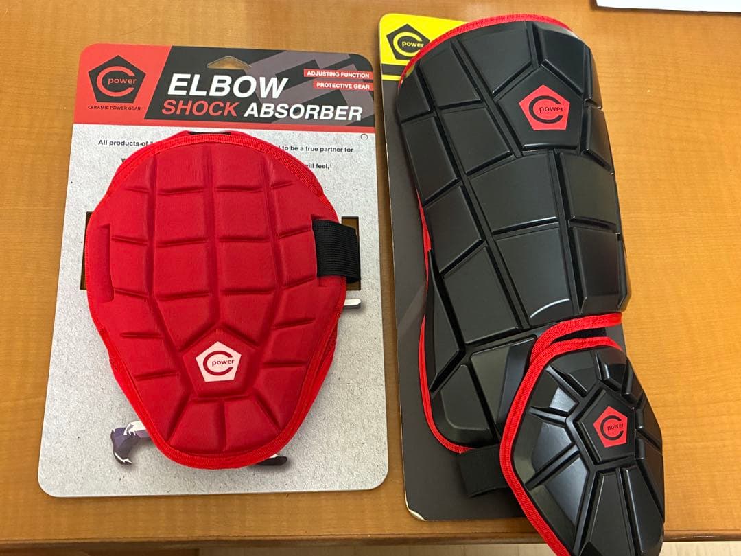 POWER エルボーショックアブソーバー 赤/黒