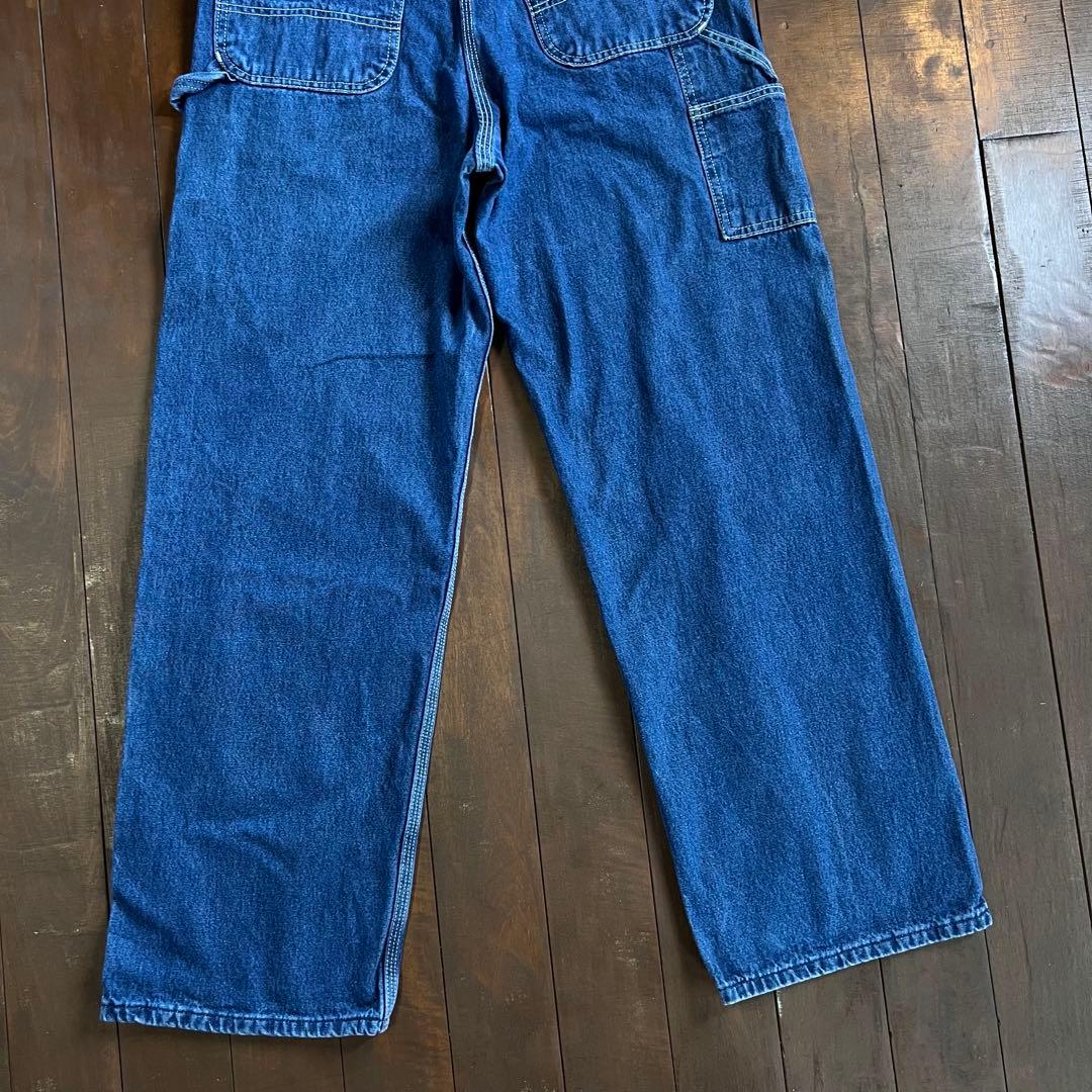 【Carhartt カーハート】 デニムオーバーオール XL ゆるだぼ y2k